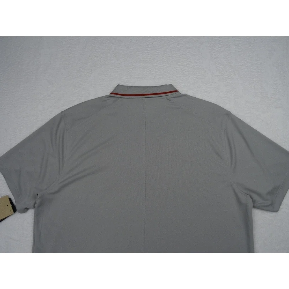 Nike Washington State Cougars Mens Polo Size Large Gray‎ Dri-Fit On Field Coach